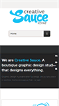 Mobile Screenshot of creativesauce.co.nz